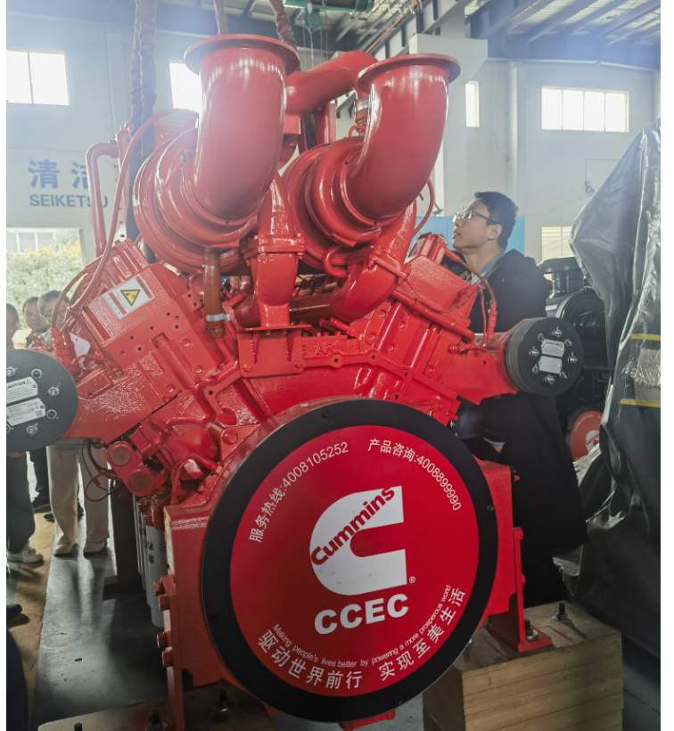 康明斯燃气发电机组1000kw发电机高效发电低耗环保助力绿色能源
