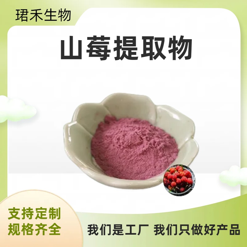 珺禾 山莓果粉 山莓提取物 覆盆子提取物10:1 含花青素