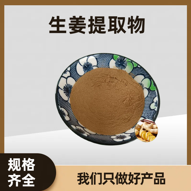 生姜提取物 含姜辣素 水溶性干姜粉 姜茶原料 植物萃取