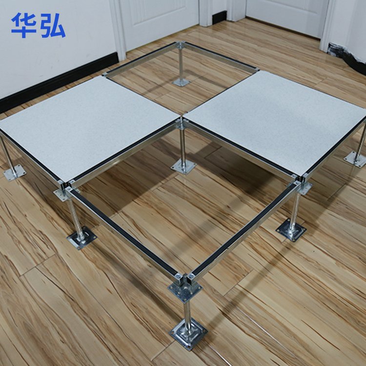 全钢防静电地板PVC,HPL机房抗静电瓷砖板 六面包钢，OA网络