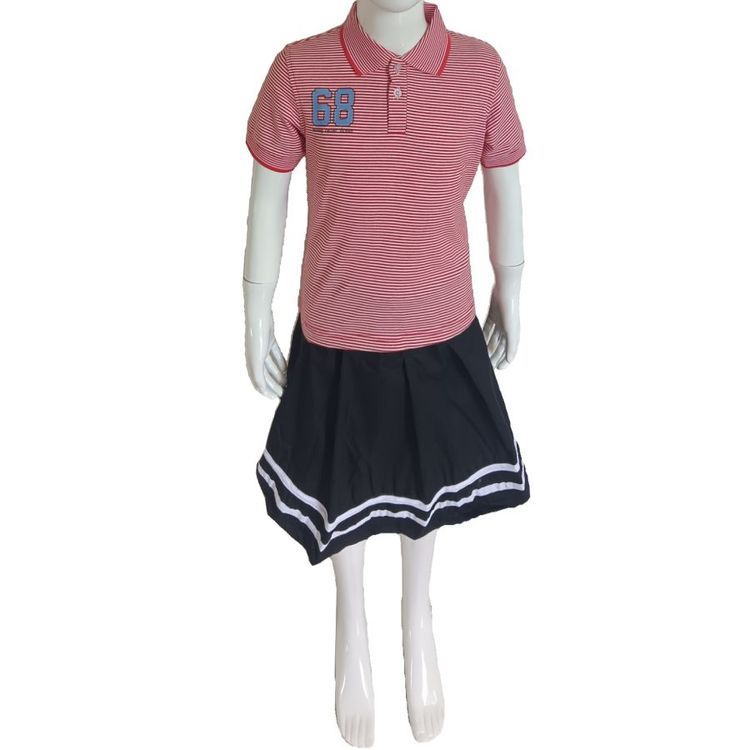 校服夏季装运动服男女套装中学生统一初高中纯棉校 服定做