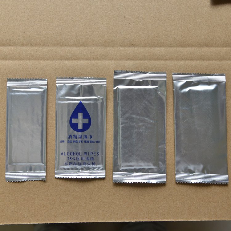小包装10片湿 巾清洁湿巾 航空酒店餐饮湿巾纸加厚材质