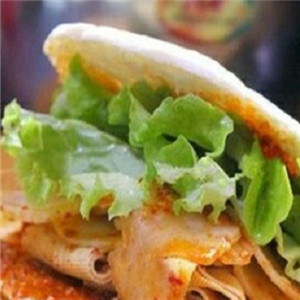 门师傅香辣土豆片夹馍