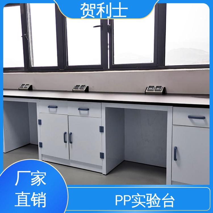 pp实验边台 科研机构用 支持定制 PP化学实验台 贺利士