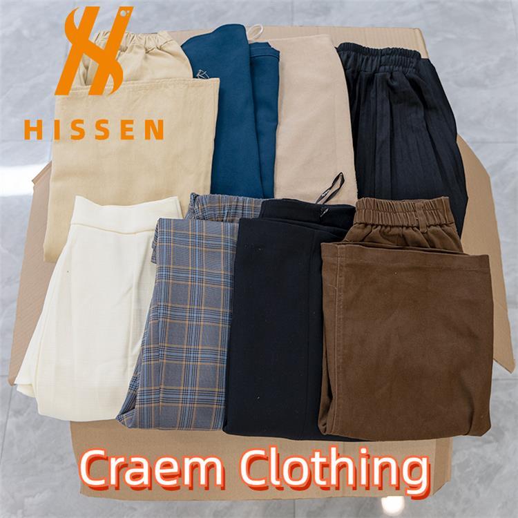 二手衣服全球批发 夏季女装棉半身裙A字裙used ladies skirts