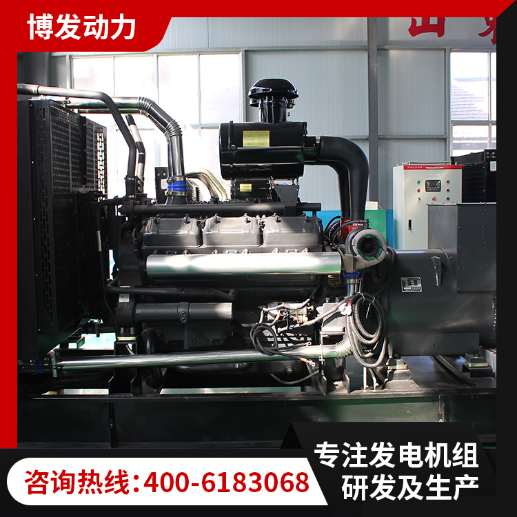 全国联保 柴油发电机组 全铜别墅500 1000 1500kw上柴发电机机组