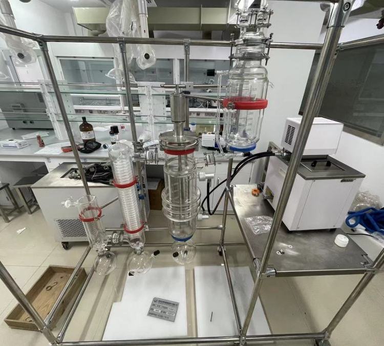实验室工业用浓缩分类脱溶设备薄膜蒸发器液液分离