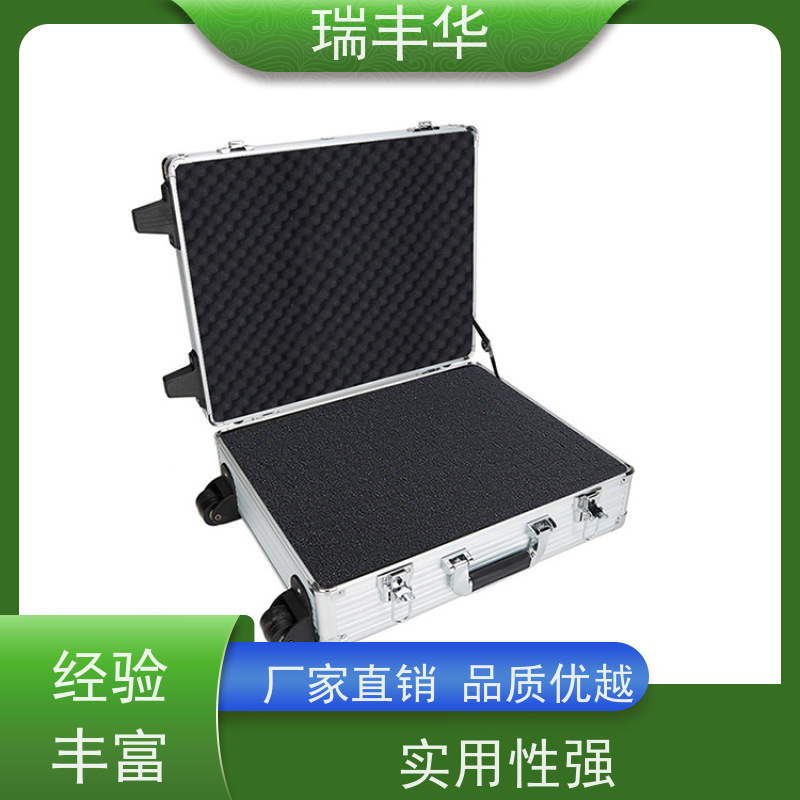 瑞丰华 厂家支持批发 防水防潮 手提拉杆式 铝合金工具箱