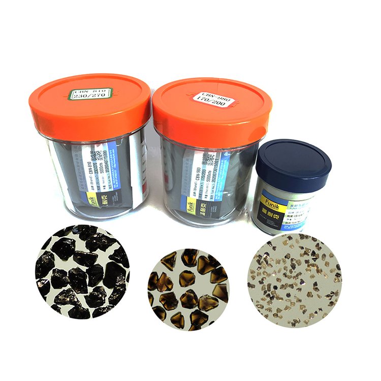 富耐克CBN单晶 高强度立方氮化硼磨料 加工工件表面光洁度好
