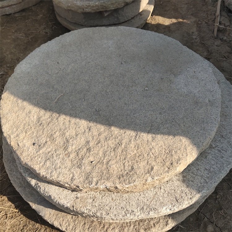 大量供应 旧石磨铺路 老碾盘雕花 刻字磨盘 园林景观村口老石器