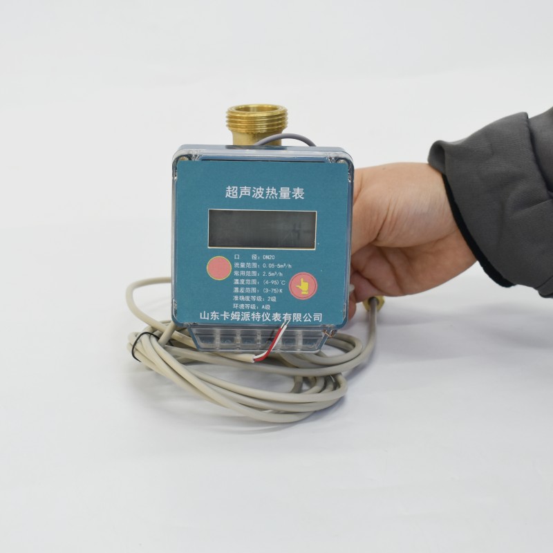 超声波热量表 有线抄表数据远传 采集器 支持定制 全铜 4分6分管道安装