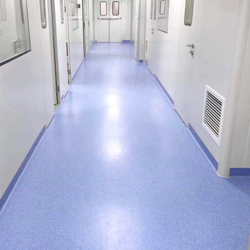 医院同质透心PVC地板防碘酒耐酸碱手术室实验室工厂车间专用地胶