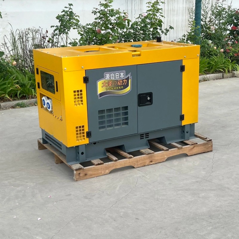 抢险车大泽动力12千瓦柴油发电机 低温蓄电池 等功率220V380V防雨