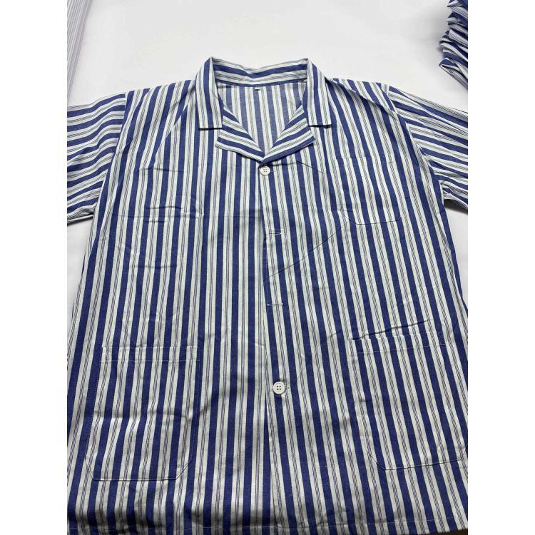 病号服纯棉条纹蓝白条 医院住院患者服装批发厂家