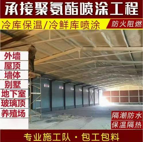 聚氨酯保温喷涂 冷库发泡 冷库喷涂 保温材料喷涂 河 北隆高