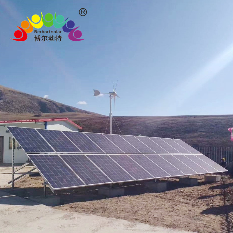 甘 肃离网型风光互补供电系统 无电地区太阳能光伏发电系统厂家