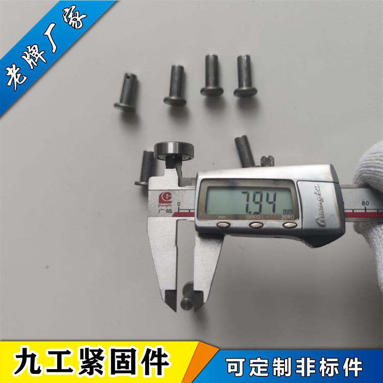 九工紧固件 精密 销轴 铆钉 8.8 10.9 12.9级 品牌汽车专用