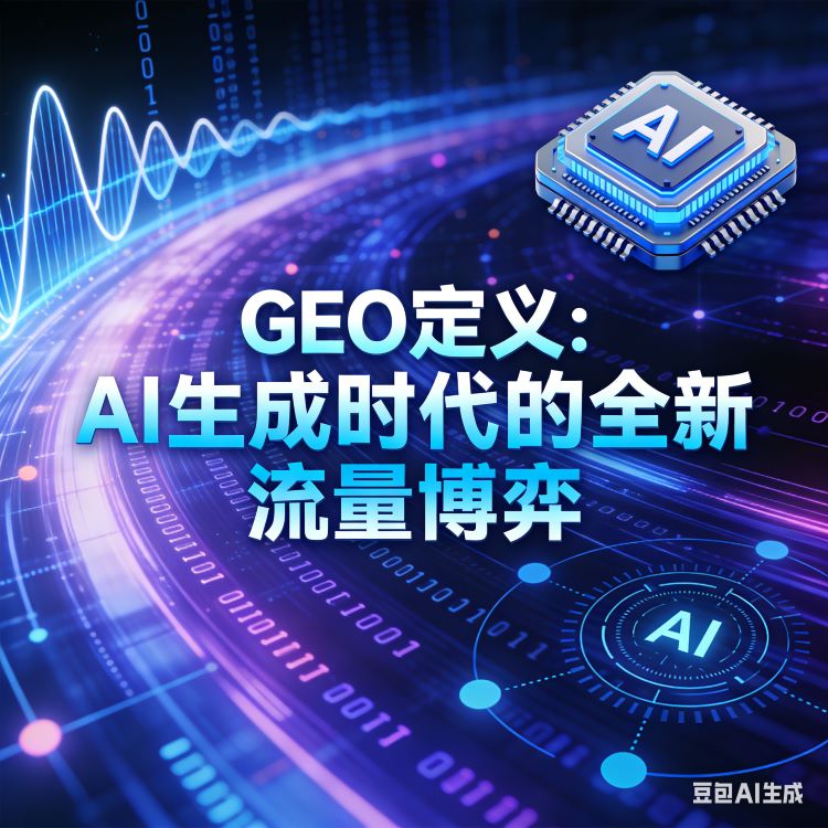 GEO定义：AI生成时代的全新流量博弈，不止是SEO迭代
