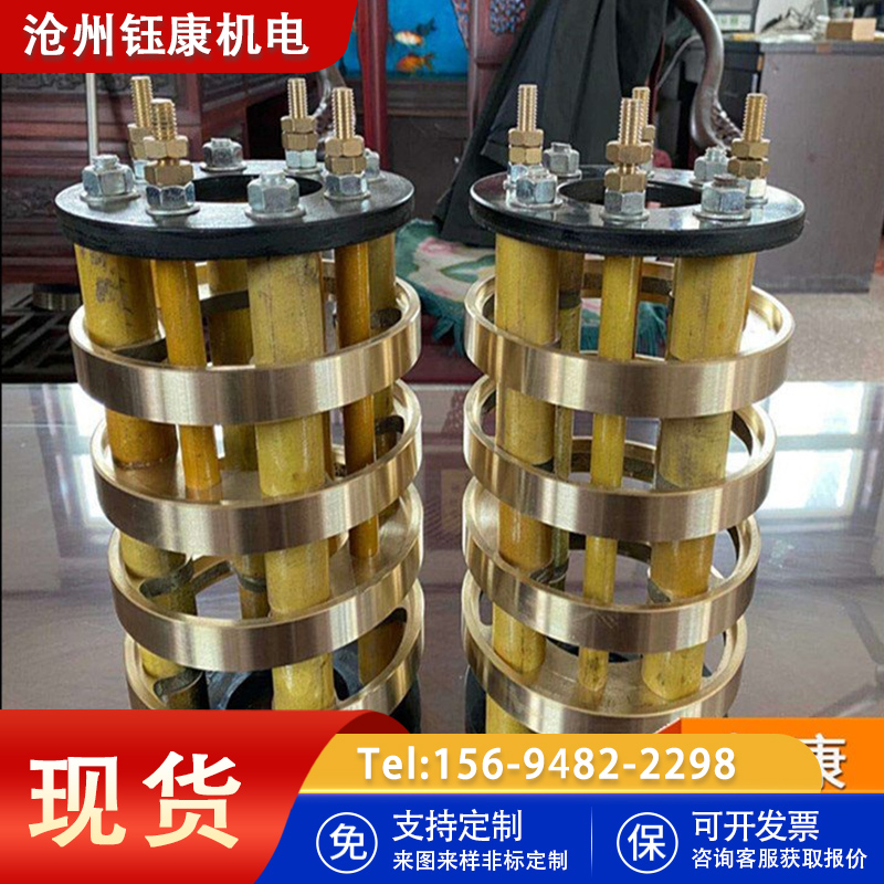 生产厂家 电机钢制滑环 发电机导电 多路集电环