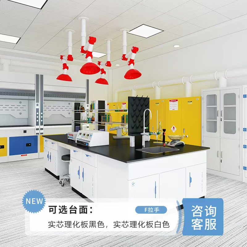 鸿盛源 承重力强坚实耐用 全钢中央工作实验台不易损坏