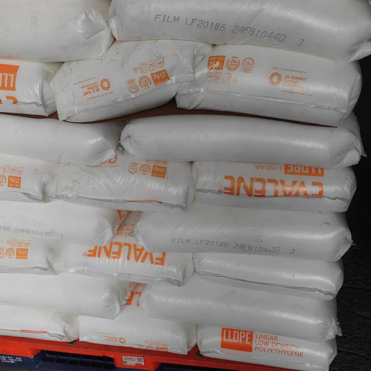 LLDPE 菲律宾JGSPC LF20186 透明级 吹塑级 2个融脂