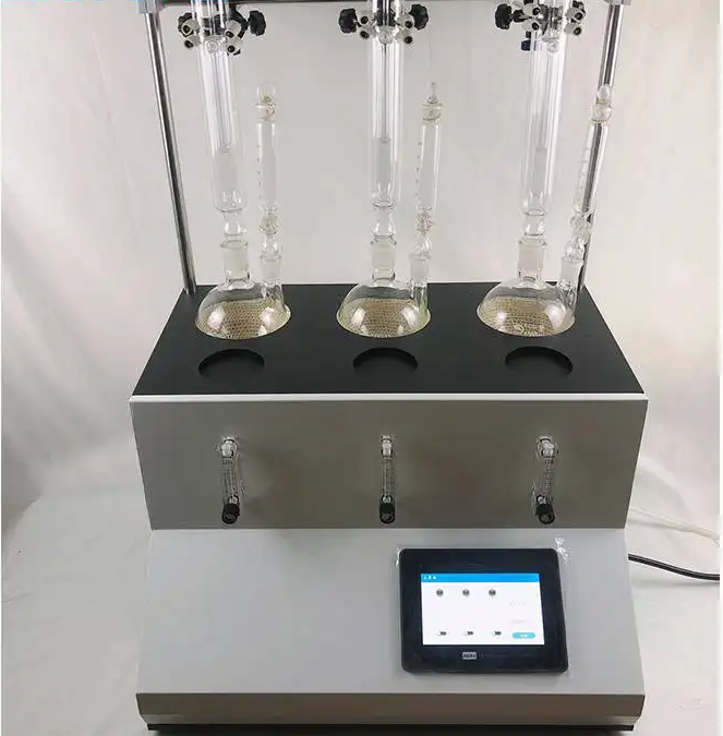 伍跃 挥发酚的测定 水产 防干烧系统 一体化 蒸馏仪