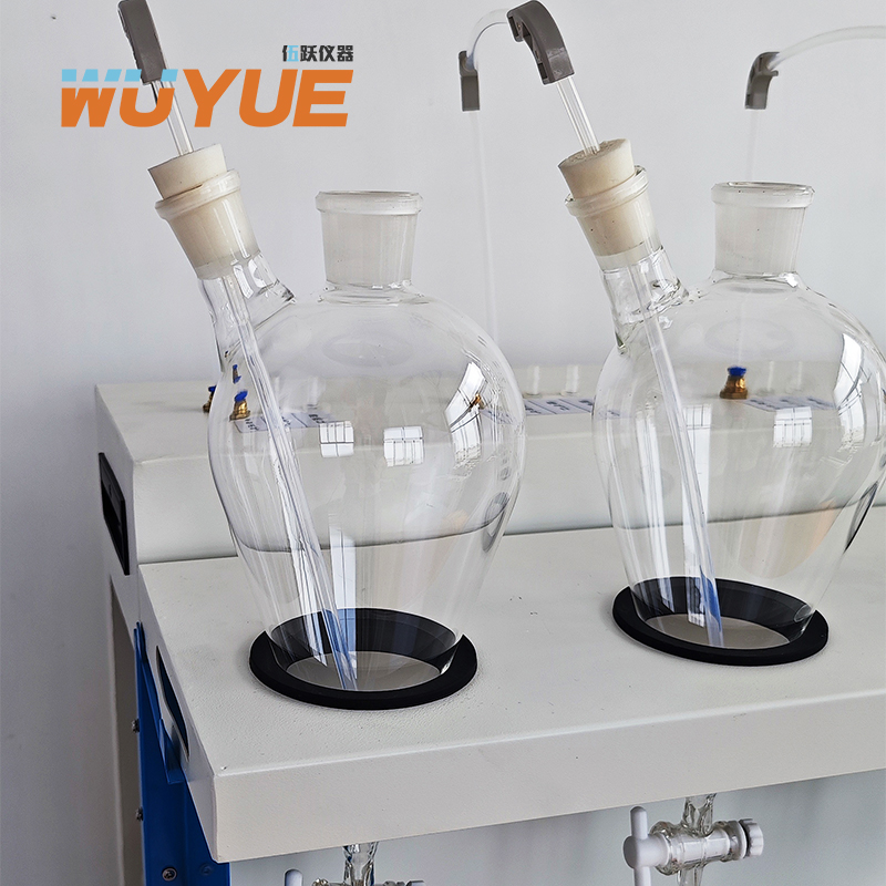 伍跃 固液垂直振荡 水油分离自动液液萃取仪 WYC60