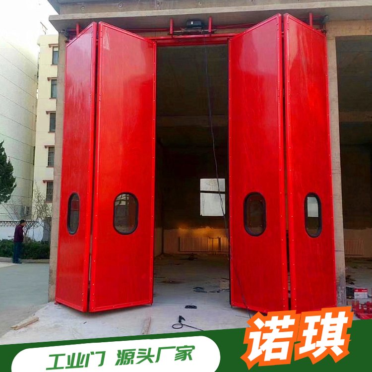 工业门厂家 平开门 推拉门定制 诺琪实体大厂 欢迎来厂考察