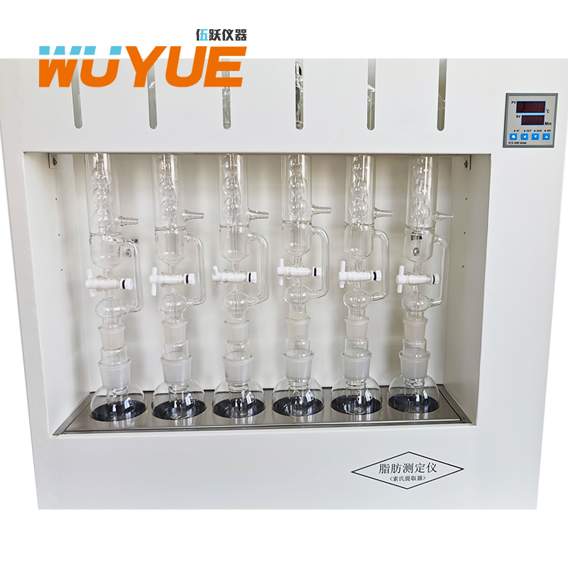 伍跃仪器电热式稻米1000ml独立控制索式提取器
