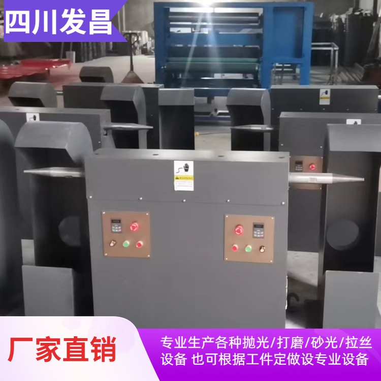重型高速双工位抛光机 6000r/min 叶片 挤压螺纹件的打磨抛光
