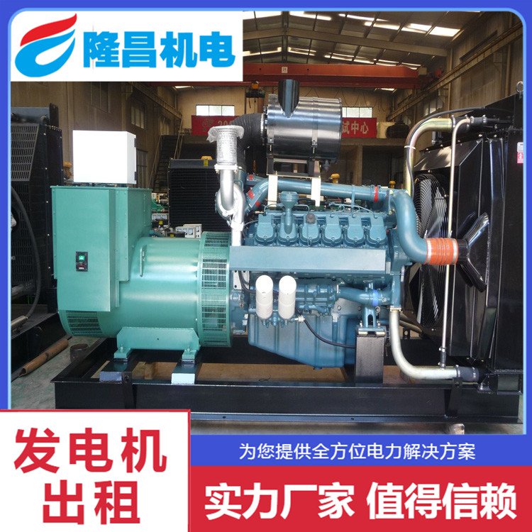 玉柴 1100千瓦 柴油发电机组租赁 静音箱 售后服务完善