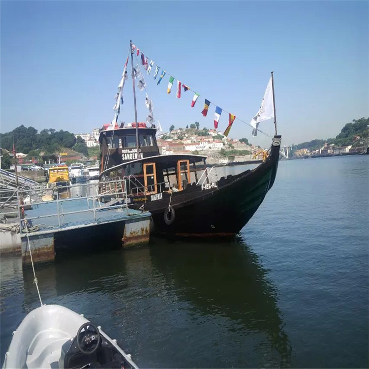 华海 定制水上观光旅游船 观光游船 景观木船 公园画舫船
