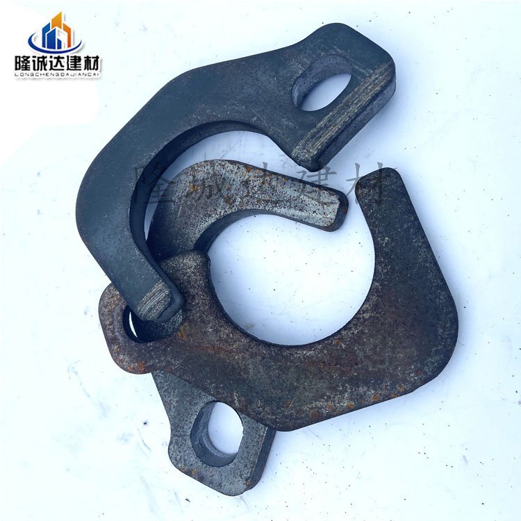 木工钢管卡螺杆卡管器 建筑剪力墙卡扣钩管卡片 隆诚达生产