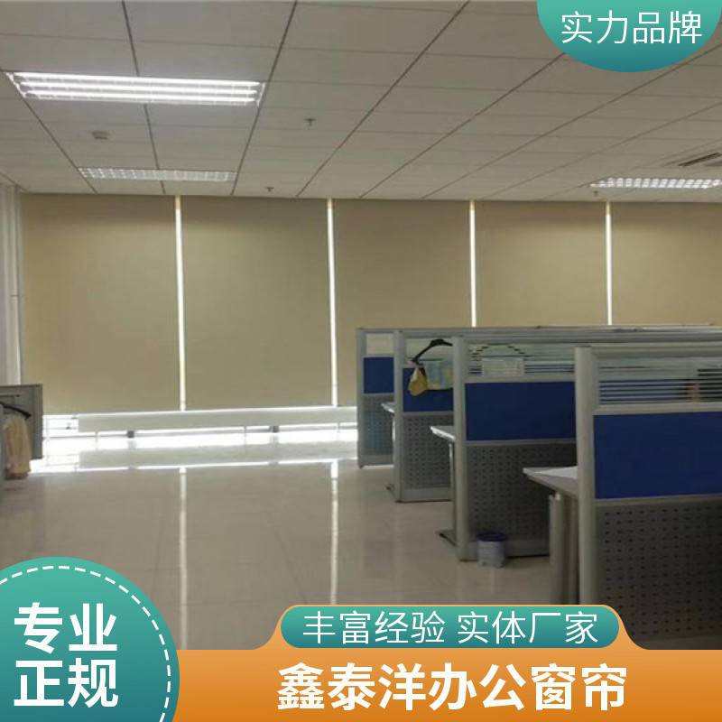 办公室卷帘 学校遮光窗帘 写字楼 大厦遮阳帘 百叶窗