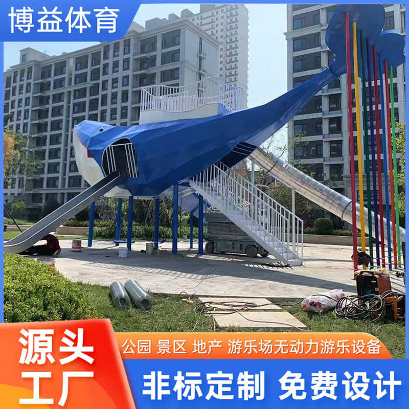 儿童组合滑梯大型户外儿童游乐场非标游乐设施生产定制
