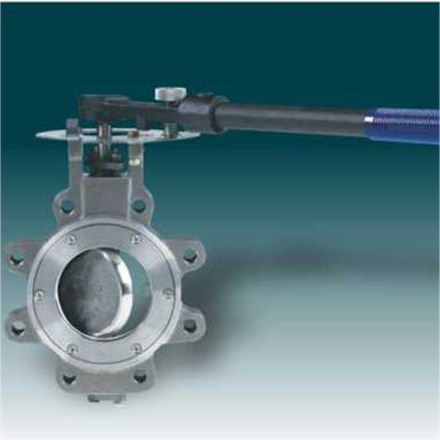 金属硬密封蝶阀系列 规格 DN100-5500 压力 PN0.6~6.4MPa