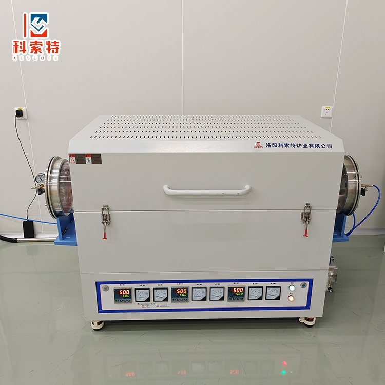 三温区独立温控 石英管式炉 800-1800度 高温实验电炉