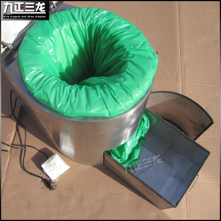304不锈钢电动集便器煤矿船载移动封闭舱船坐便器 智能打包马桶