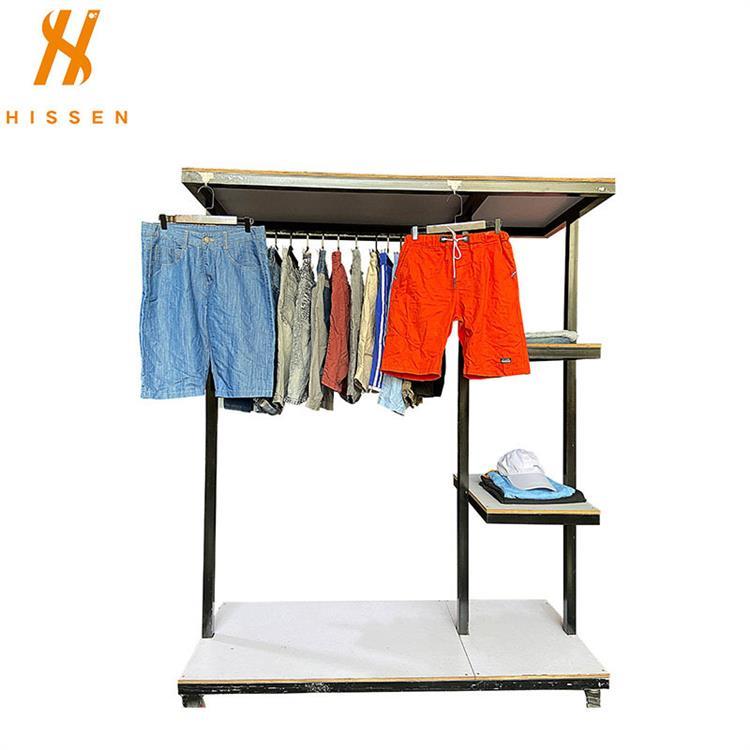 旧衣服跨境出口卡塔尔二手男士速干宽松短裤used men looseshorts