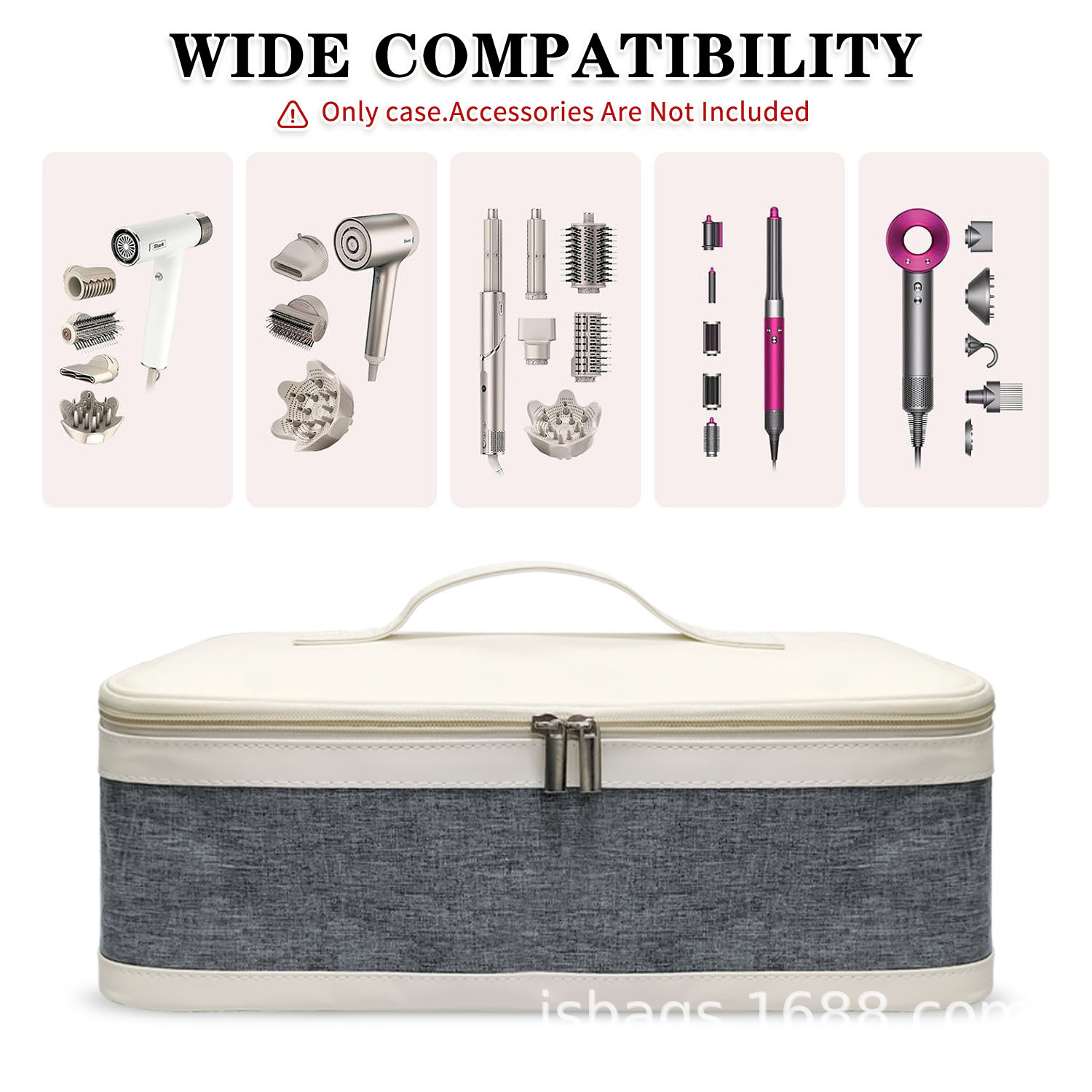 爆 款便携吹风机旅行包收 纳包戴森卷发棒收纳Hair dryer bag
