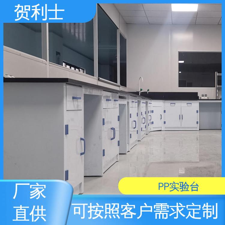 厂家直供 实验室pp工作台 可按需定制 适用有机实验室 PP实验台柜