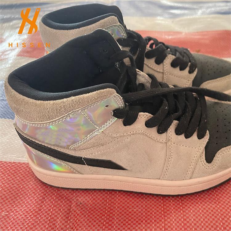 Used A grade branded men's shoes exported to Bolivia