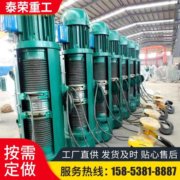 泰荣天车用电动葫芦单速双速链条葫芦 起重机配件货物吊运工具