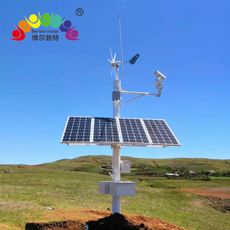 草原防火无电区太阳能发电系统 风光互补监控供电系统厂家博尔勃特