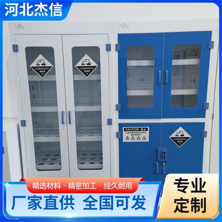 设计pp试剂柜 杰信 化学实验室存储柜 按需定制 大量供应