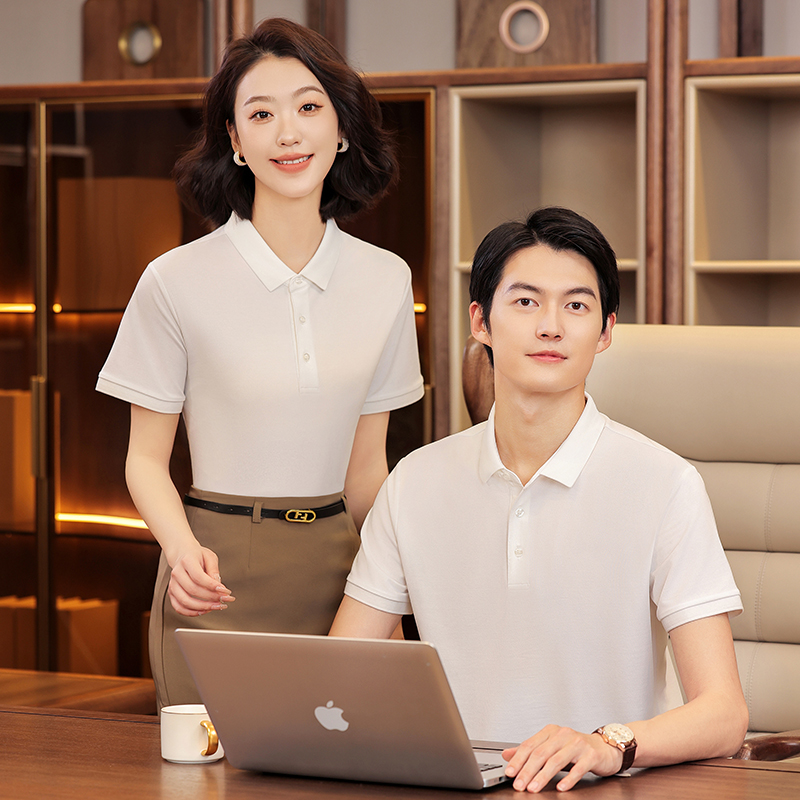 索罗娜抗菌Polo衫凉爽T恤供应上班穿的衣服 logo定制优质工装方案