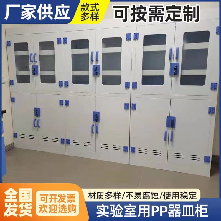 PP试剂柜 实验室器皿柜 危险化学药品柜 酸碱柜 可定制