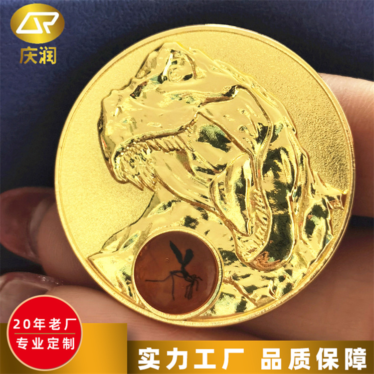 旅游纪念章 合金制品 公司周年庆用 金属质感强 外形美观大方