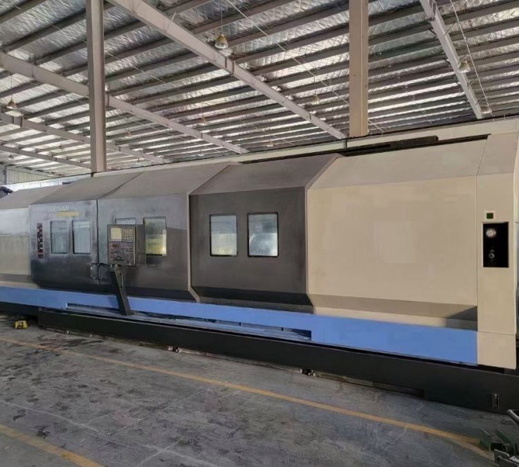 韩国原装斗山PUMA800XLY车铣复合带Y轴，带德国SMW液压中心架