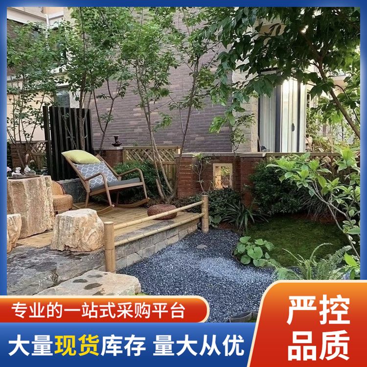 石子厂家批发黑色水磨石碎石铺路胶粘石公园散铺黑砾石水洗石